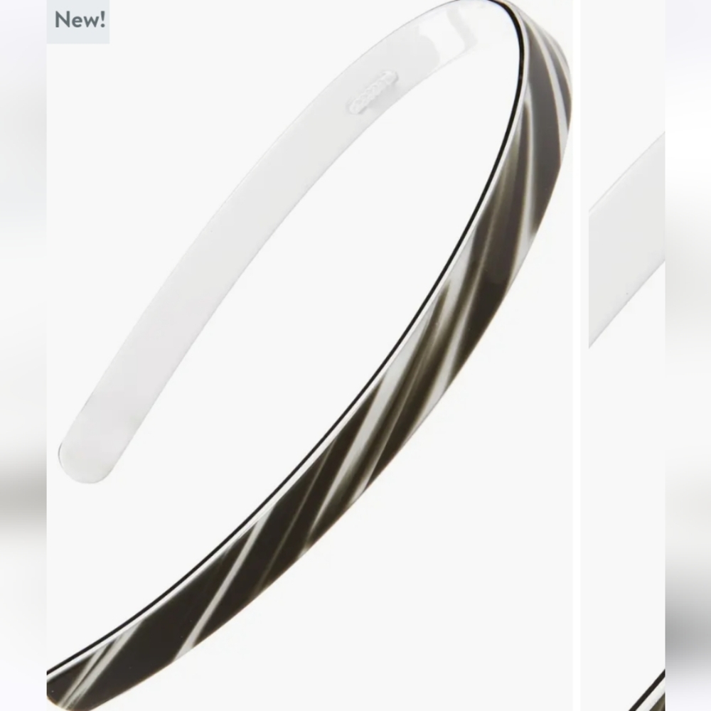 France Luxe Headband Black and White